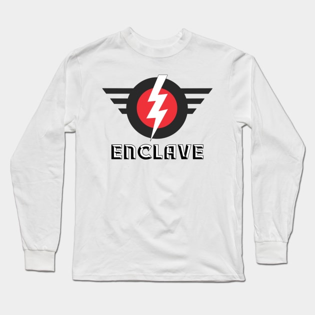 ENCLAVE Long Sleeve T-Shirt by theanomalius_merch